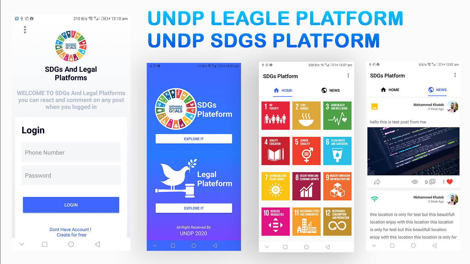 UNDP SDGs platform project image